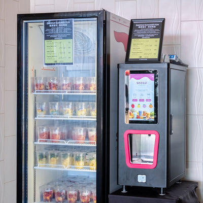 Upright freezer
