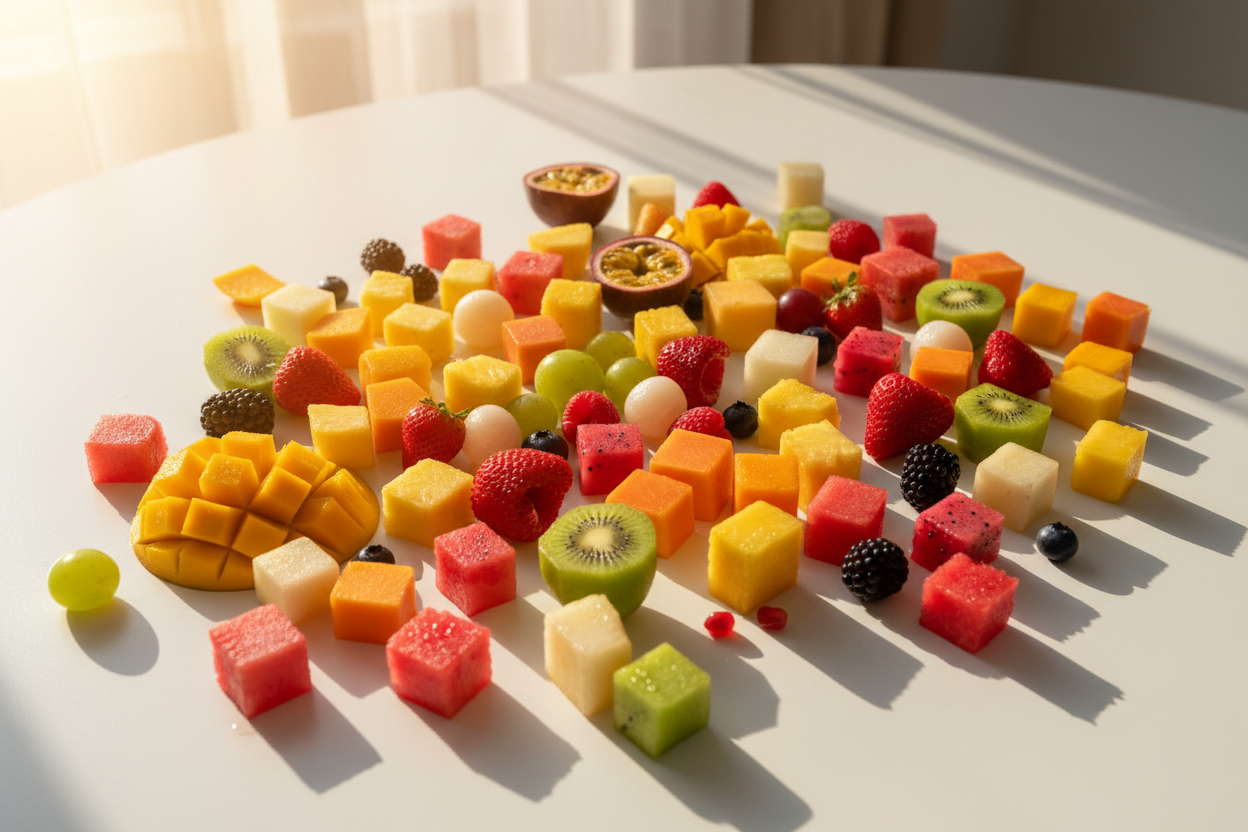 can we make the fruits more real?